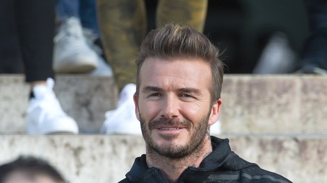 David Beckham zaradi sina planil v jok