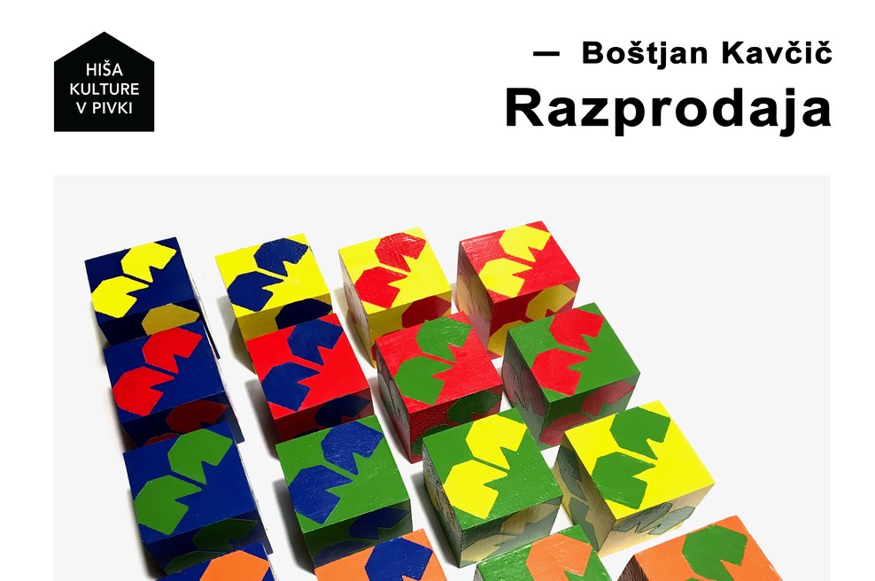 V Hiši kulture v Pivki razstava kiparja Boštjana Kavčiča (foto: Leon Zoudar)