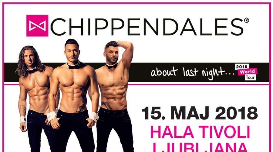 Chippendales bodo spet dvigovali temperature (foto: baner)