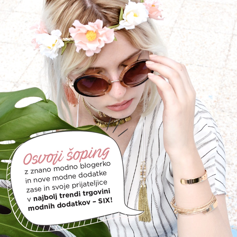 Poglejte, v katere modne dodatke se je zaljubila blogerka Ana Cepec! (foto: sportina)