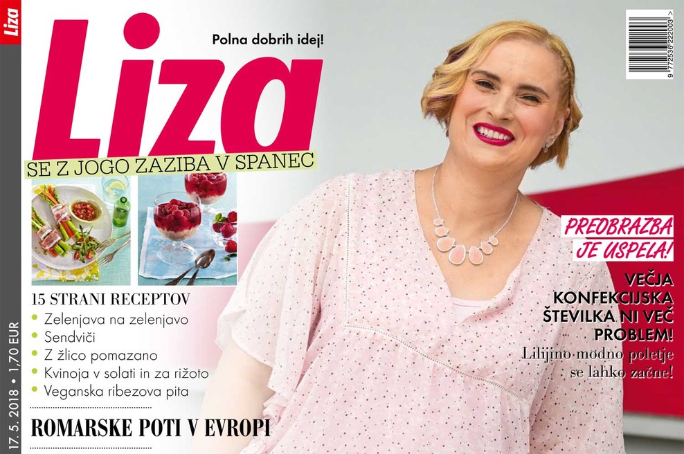 Izšla je nova Liza, ki prinaša darilo - vrečke za gospodinjstvo Piskar! (foto: Liza)