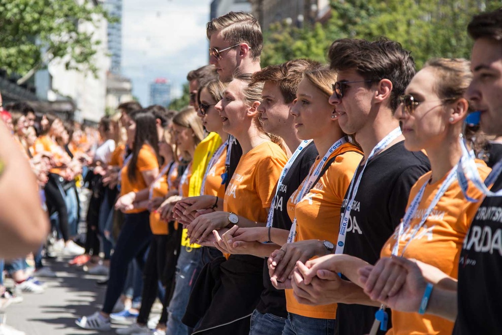 FOTOGALERIJA: Maturantska četvorka sredi prestolnice in po drugih slovenskih mestih