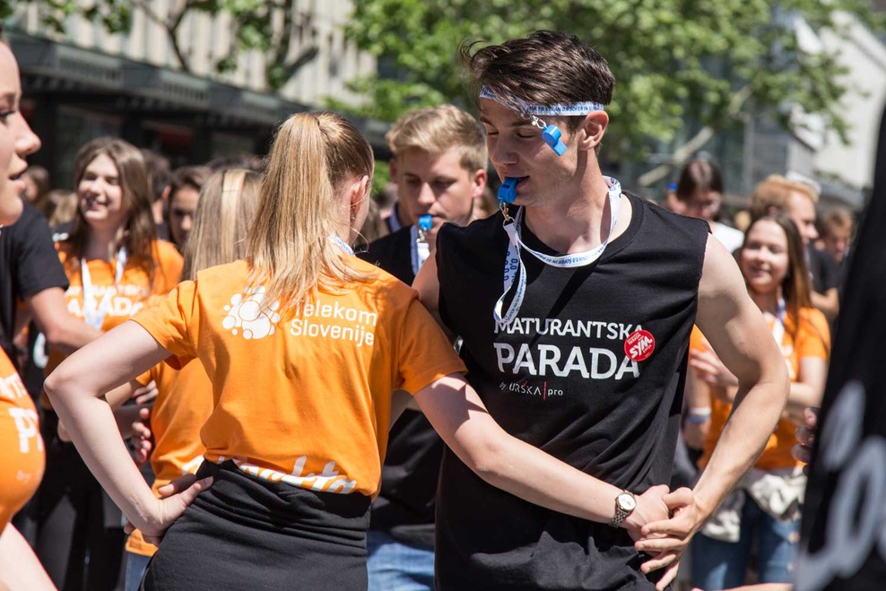 FOTOGALERIJA: Maturantska četvorka sredi prestolnice in po drugih slovenskih mestih