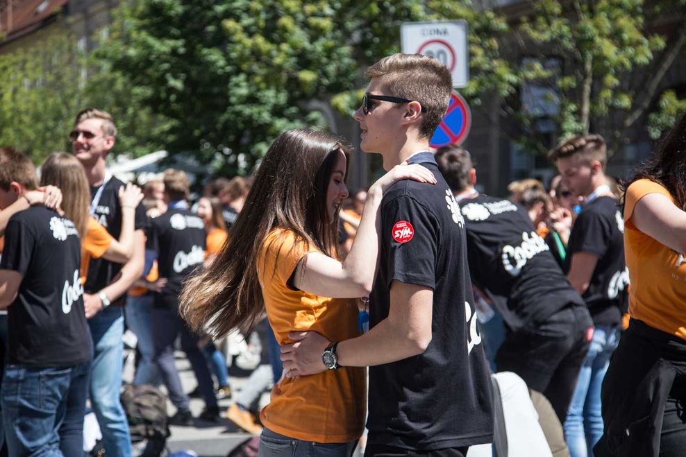 FOTOGALERIJA: Maturantska četvorka sredi prestolnice in po drugih slovenskih mestih