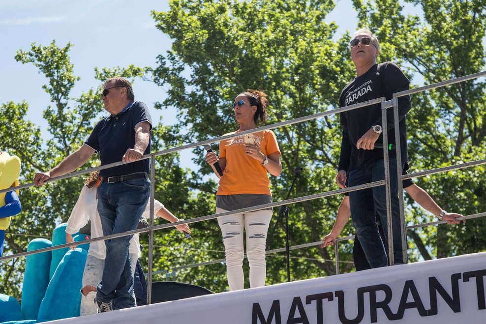 FOTOGALERIJA: Maturantska četvorka sredi prestolnice in po drugih slovenskih mestih