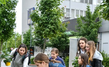 Ljubljanski šolarji posadili okoli 1.900 medovitih rastlin