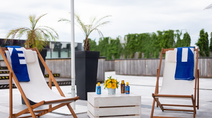 Skok na mestno plažo (foto: Nivea Press)