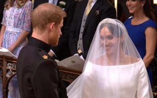 Najlepši trenutki kraljeve poroke: Solze princa Harryja, ko je videl Meghan Markle