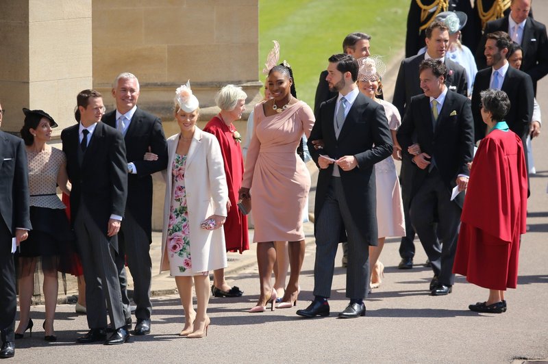 Ne boste verjeli, kakšne čevlje je na kraljevi poroki nosila Serena Williams (foto: Profimedia)