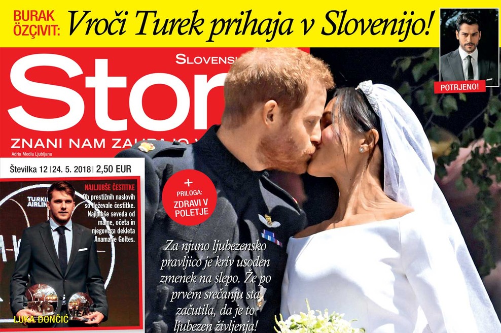 Meghan Markle in princ Harry: Sreča brez predporočne pogodbe (foto: Story)