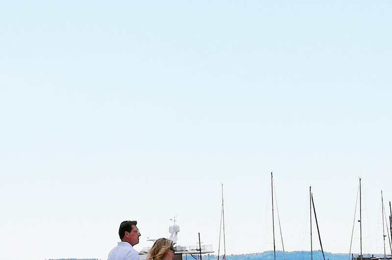 Miro Cerar ujet med romantičnim sprehodom ob morju (foto: N. Divja)