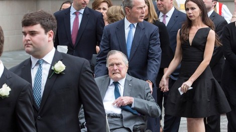 Nekdanji predsednik ZDA George Bush starejši ponovno v bolnišnici