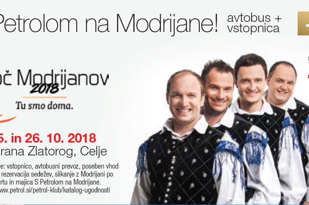 Vstopnice za Noč Modrijanov 2018 razprodane; v tem mesecu bodo na voljo le še posebne vstopnice preko Petrol kluba (foto: Promo)
