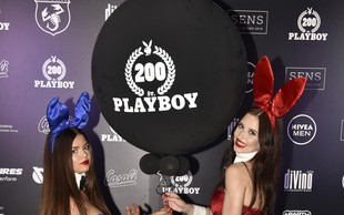 Kaj vse se je dogajalo na zabavi ob izidu 200. številke slovenskega Playboya