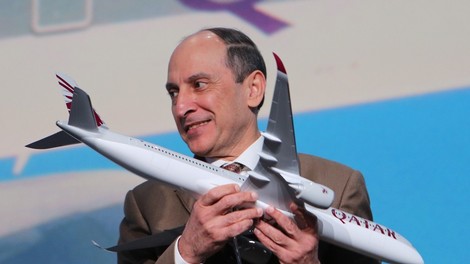 Predsednik Qatar Airways je izjavil, da letalske družbe ne bi mogla voditi ženska
