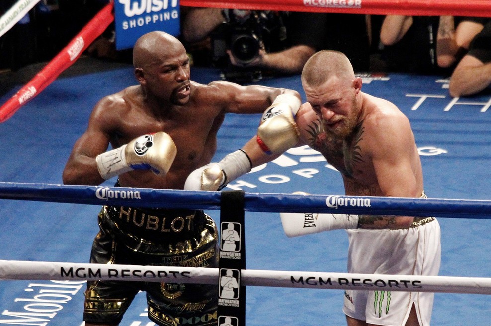 Floyd Mayweather z enim dvobojem zasluži več kot Messi in Ronaldo v enem letu skupaj! (foto: profimedia)