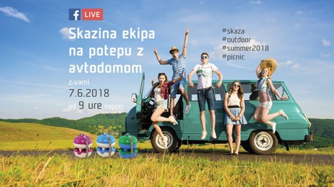 Ekipa Skaze z avtodomom po Sloveniji – od sončnega vzhoda do zahoda