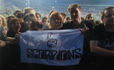 Fotogalerija iz Stožic s spektakularnega nastopa legendarnih Scorpions!