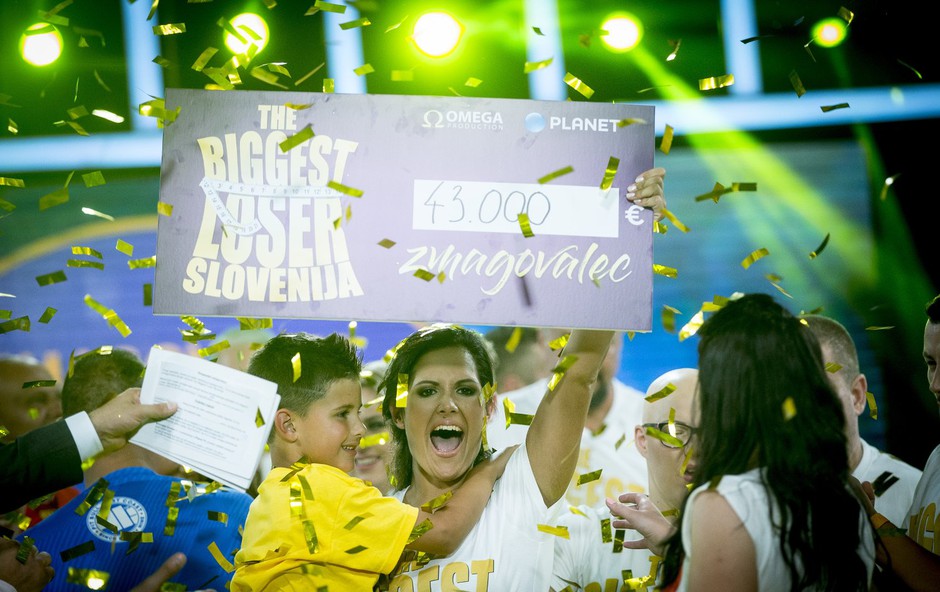 Zmagovalka druge sezone šova The Biggest Loser Slovenija je Klara! (foto: Planet TV)