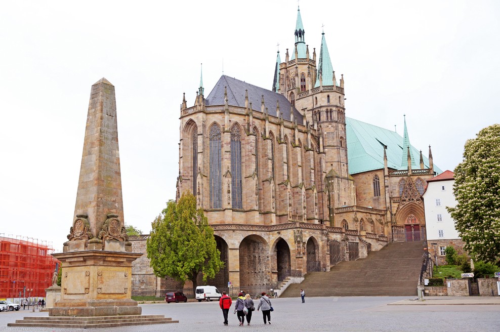Mesto Erfurt – zmenek z osrednjo Nemčijo (foto: shutterstock)