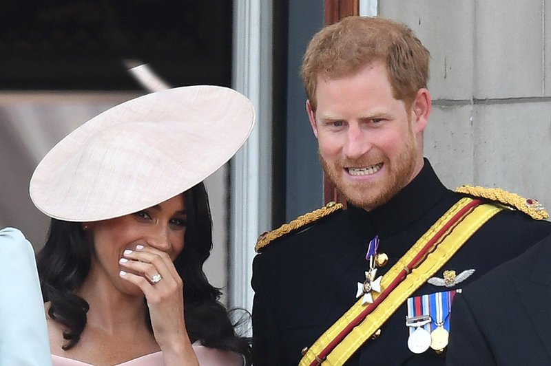 O tem sta princ Harry in Meghan Markle govorila na balkonu Buckinghamske palače (foto: Profimedia)