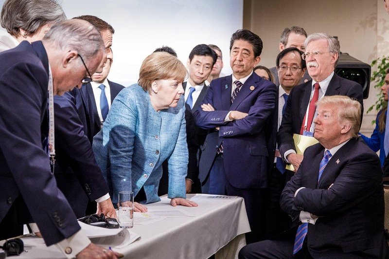 Donald Trump naj bi Angeli vrgel bonbone na mizo: "... da ne boš rekla, da ti nisem nič dal!" (foto: profimedia)