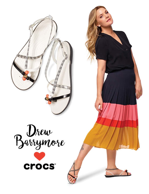 Nova Crocs modna kolekcija s podpisom Drew Barrymore! (foto: Drew Barrymore ♥ Crocs)