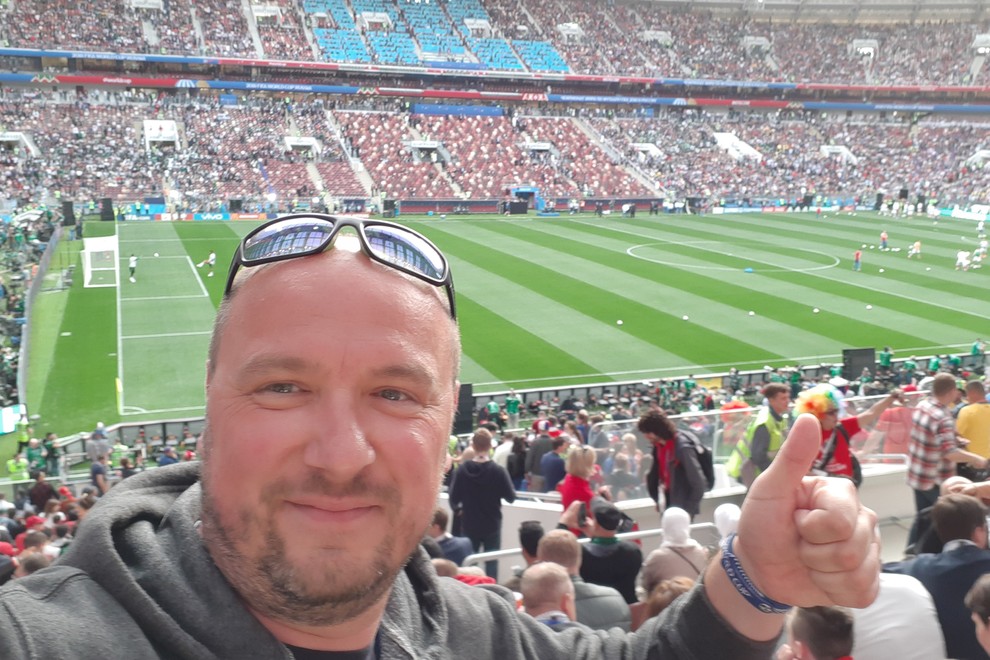 Tako je Peter Bedenik pristal s FIFA Cup™ v Rusiji!