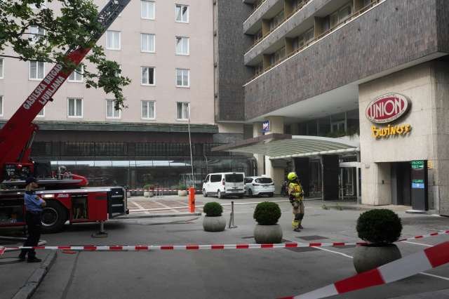 Zagorelo je v Hotelu Union v Ljubljani (foto: STA)