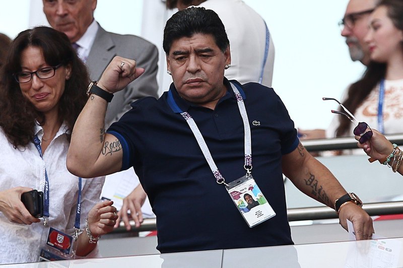 Maradona bi brezplačno treniral Argentince, če bi mu zveza to dovolila! (foto: profimedia)
