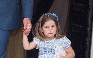 Princesa Charlotte je na krstu malega princa podila fotografe