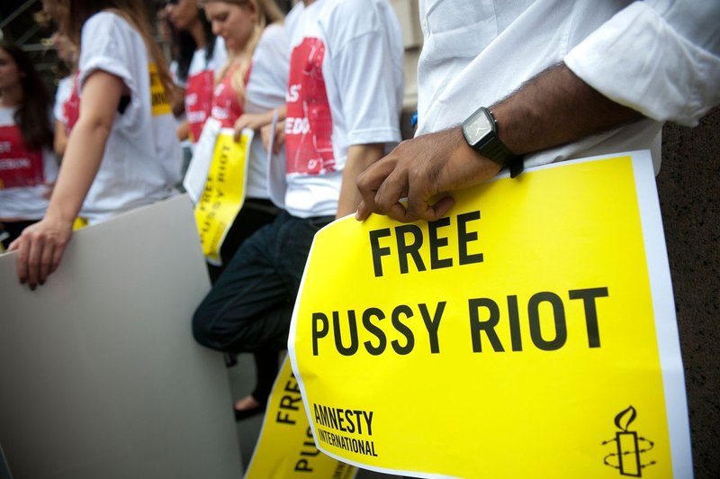 Rusija v primeru Pussy Riot kršila evropsko konvencijo o človekovih pravicah (foto: profimedia)