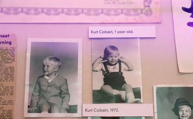 Na Irskem razstava o otroštvu in mladosti Kurta Cobaina