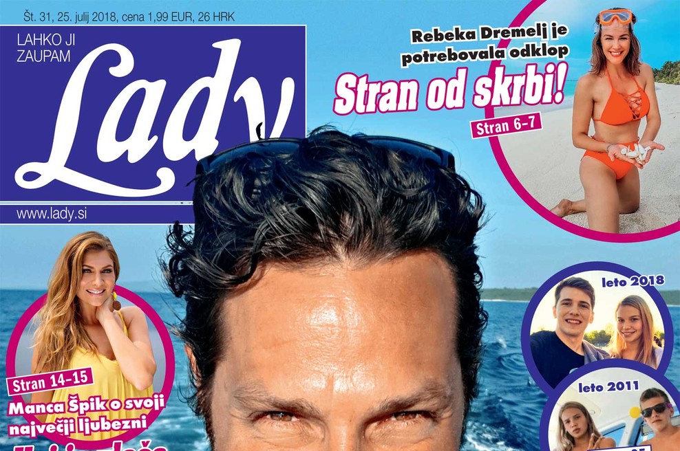 Fantovski dopust Jerneja Tozona: Nage ritke na čolnu (foto: Lady)