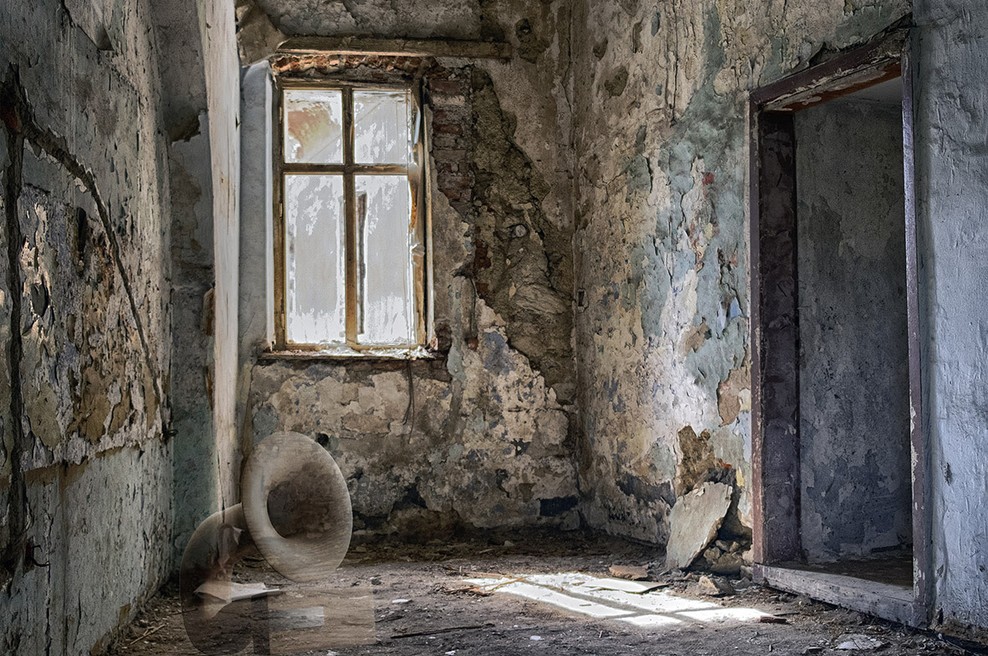 Fotograf Bojan Golčar z razstavo Onkraj tišine (foto: Bojan Golčar)