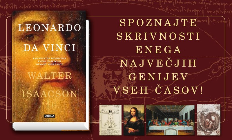 Fascinantna biografija enega največjih genijev vseh časov Leonarda da Vincija! (foto: Učila International)