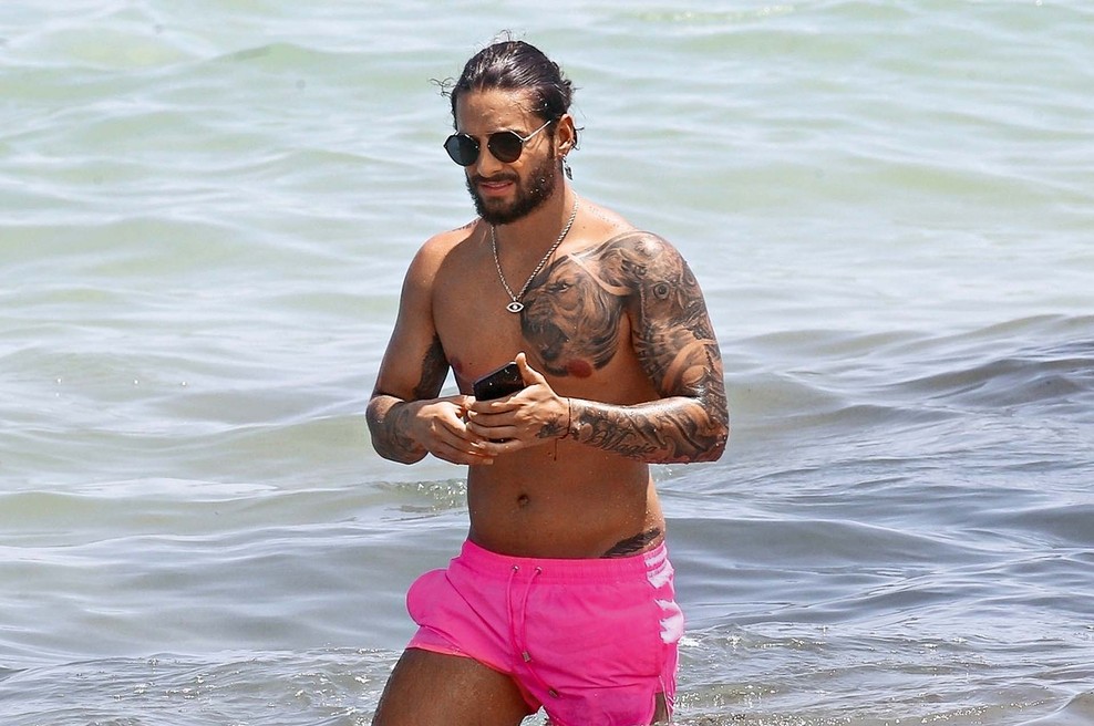 Kolumbijski pevec Maluma počitnikuje na Hrvaškem (foto: Profimedia)