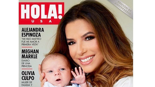 Eva Longoria z dojenčkom že na naslovnici (foto: Profimedia)