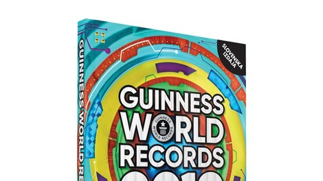 Nova Guinnessova knjiga rekordov s 3500 uresničenimi velikimi sanjami