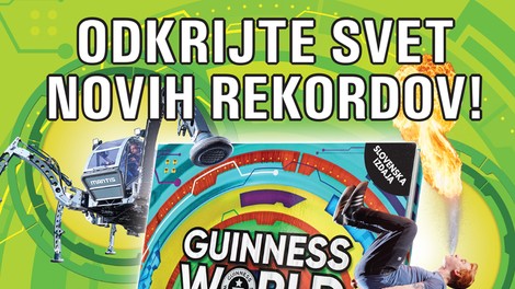 23 slovenskih rekorderjev v Guinnessovi knjigi rekordov za leto 2019!