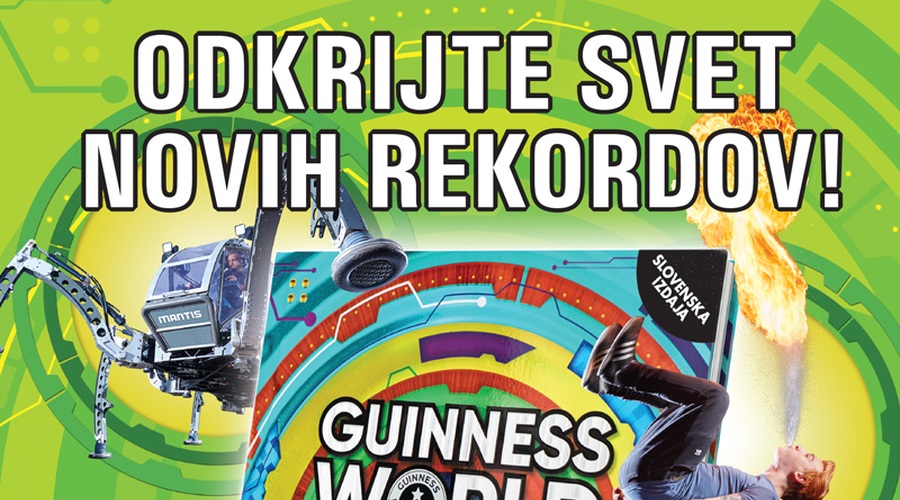 23 slovenskih rekorderjev v Guinnessovi knjigi rekordov za leto 2019! (foto: Učila, felix)