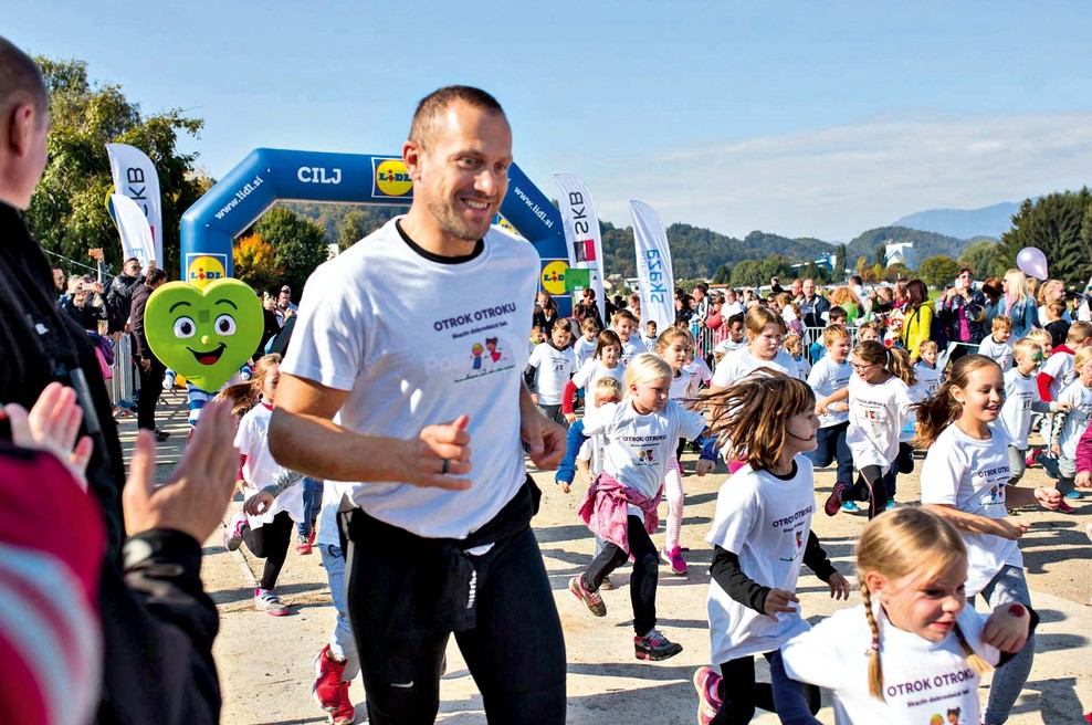 Tretji dobrodelni Skazin tek Otrok otroku (foto: www.otrokotroku.si)