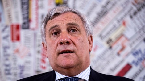 Antonio Tajani bo visoko evropsko pokojnino daroval v centru za odvajanje od drog