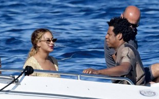 Beyonce in Jay-Z sta počitnikovala na Sardiniji