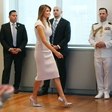 Obleka Melanie Trump, ki je navdušila modne kritike