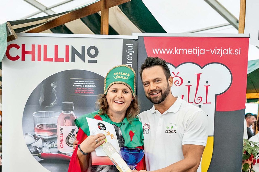 Vesna Andrejc postala kraljica pikantnega čilija (foto: osebni arhiv)