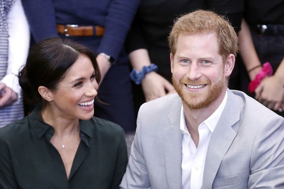 Po govoricah o zakonski krizi sta Meghan Markle in princ Harry znova v odličnih odnosih (foto: Profimedia)