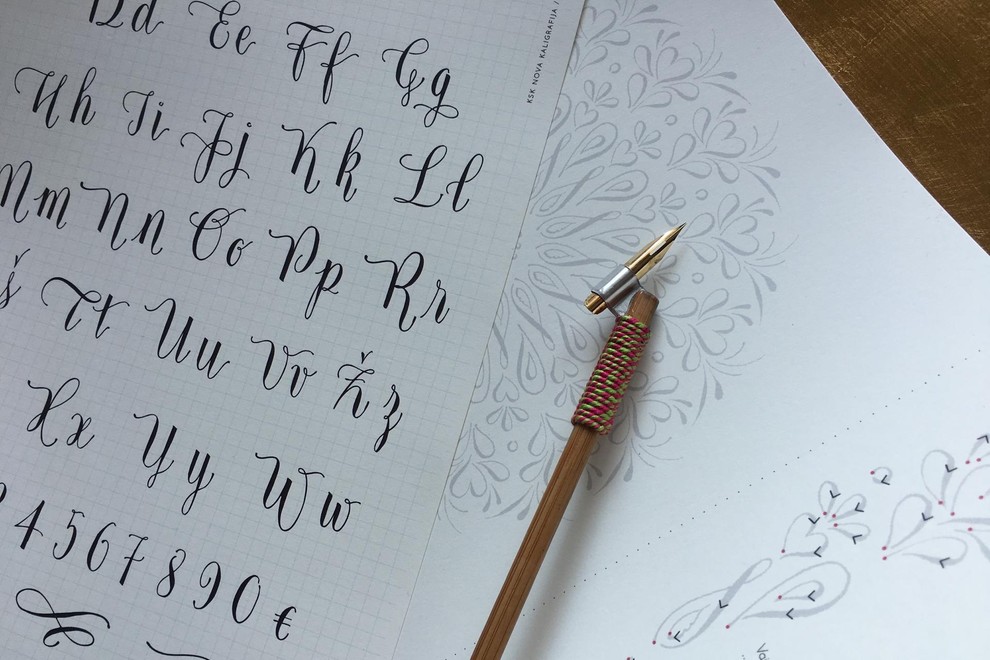 S prepletanjem klasične in digitalne kaligrafije pisave dobijo nov značaj.