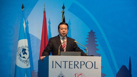 Peking trdi, da je šef Interpola prejemal podkupnino
