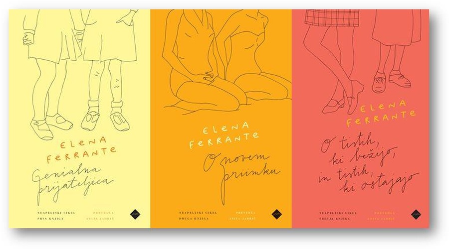 Elena Ferrante o tistih, ki bežijo in tistih, ki ostanejo (foto: Cankarjeva založba)
